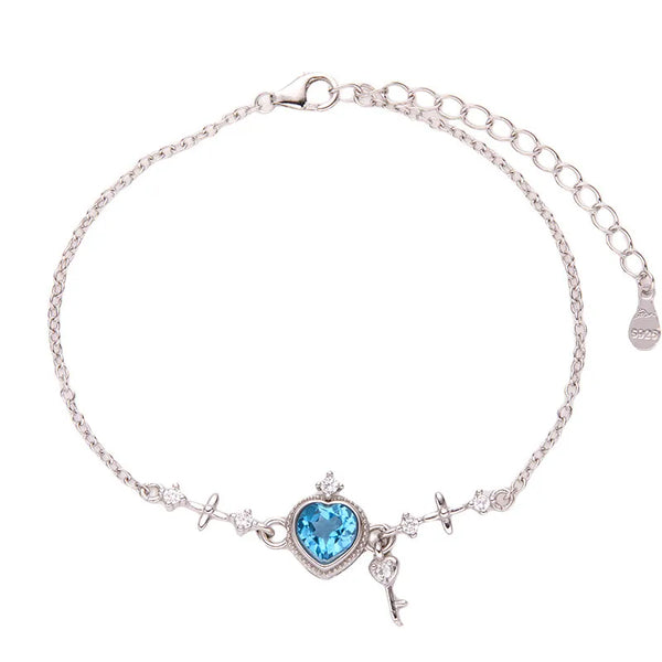 Heart Bracelet | 925 Sterling Silver