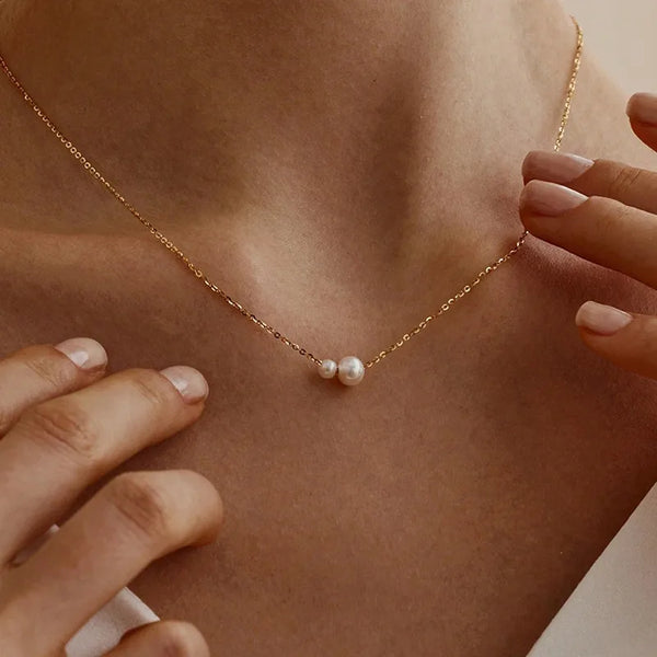 Cute Gold-Plated Necklace | Stainless Steel