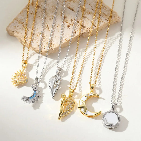 Luxurious Celestial Necklace | Stainless Steel