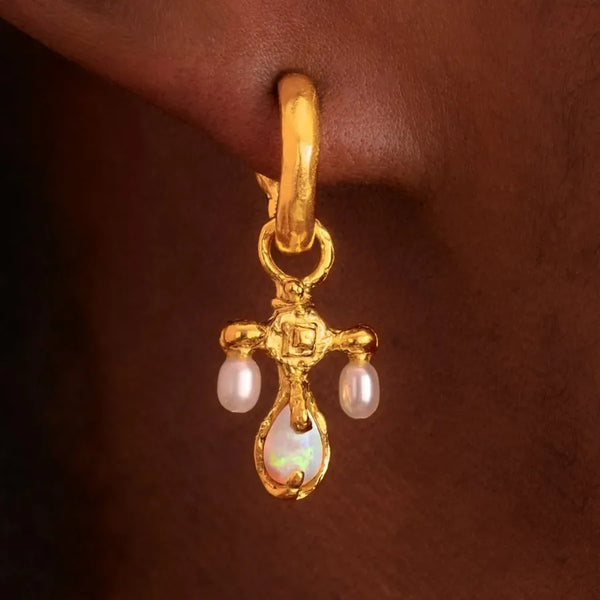 Vintage Pearl Necklace | Copper