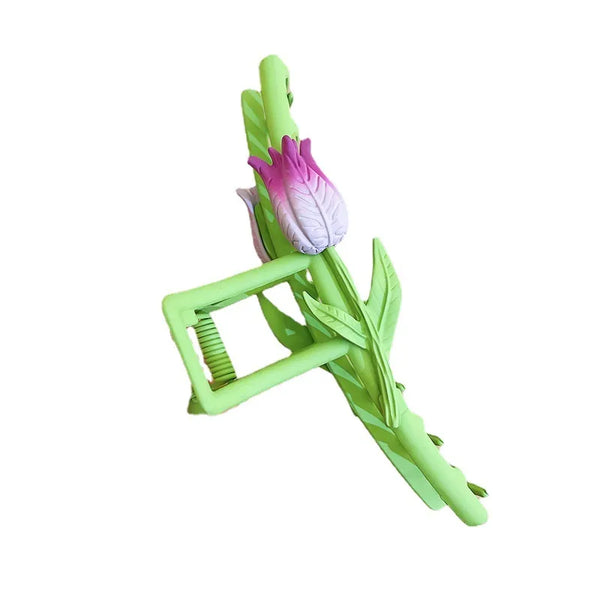 Floral Hair Claw | Alloy