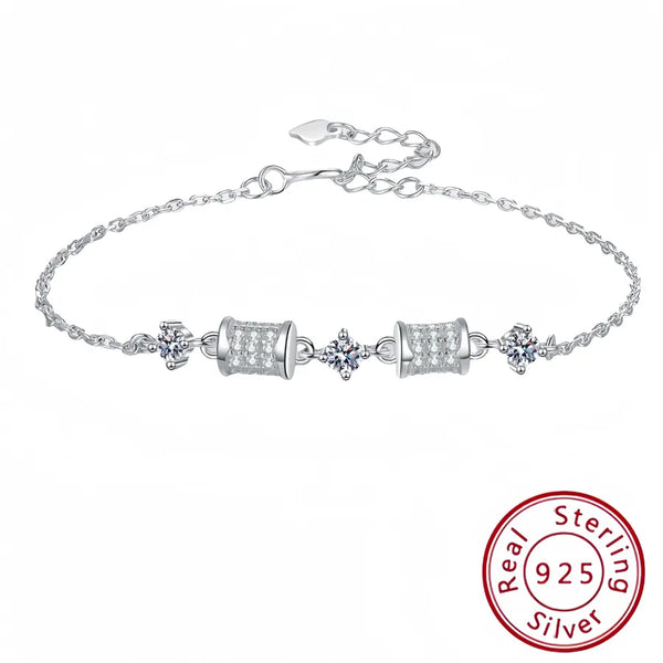Geometric Bracelet | 925 Sterling Silver