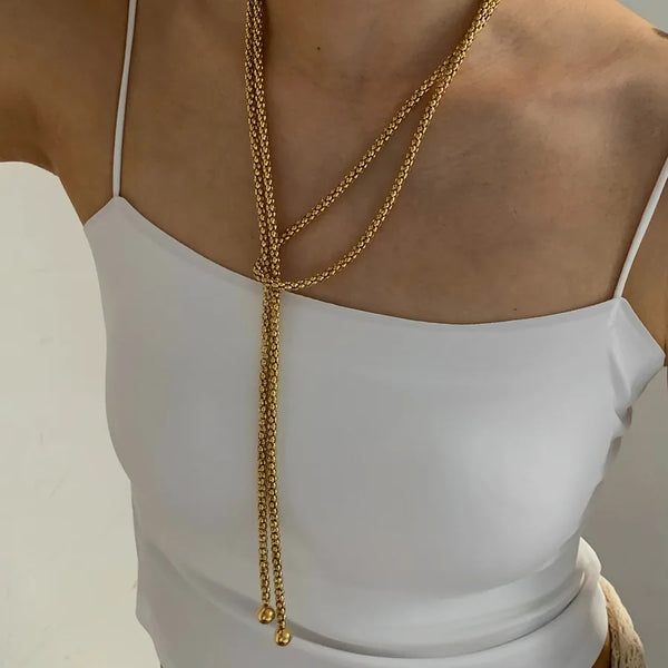 Twisted Necklace | Stainless Steel