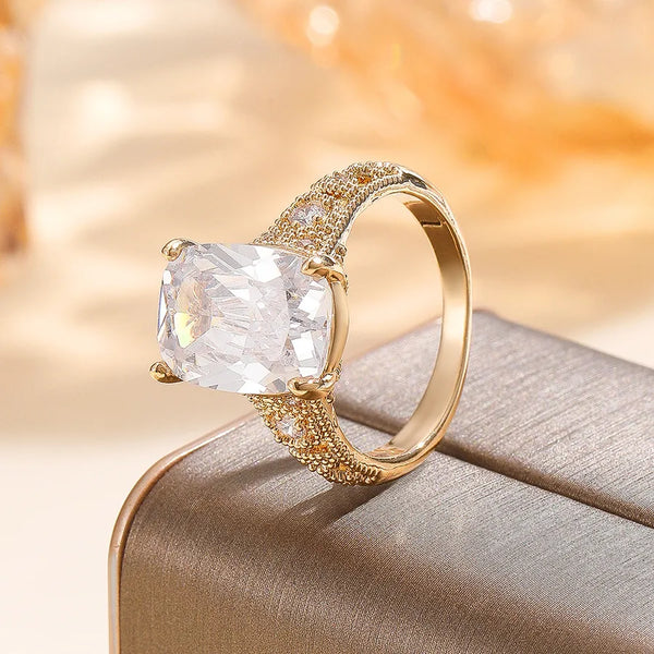 Luxurious Heart Ring | Copper