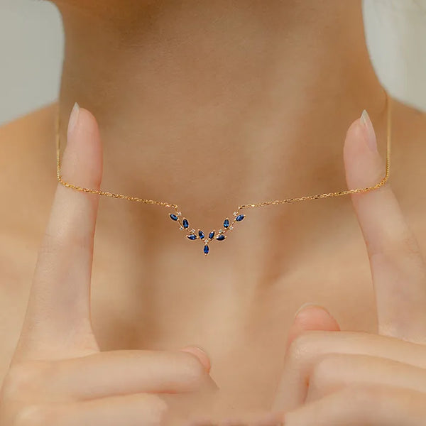 Deer Gold-Plated Necklace | Silver