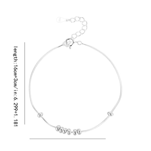 Geometric Snake Bracelet | 925 Sterling Silver