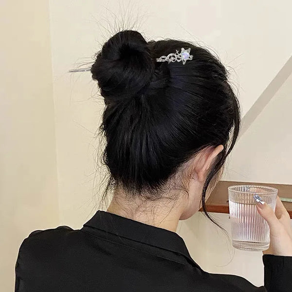 Floral Hair Clip | Zinc Alloy