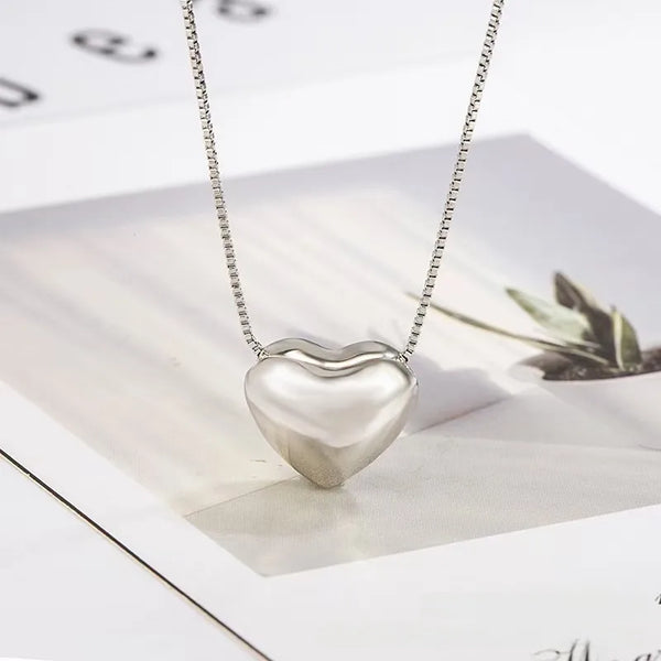 Sterling Heart Necklace | 925 Sterling Silver
