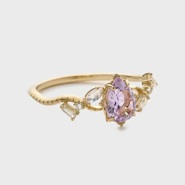 Crystal Ring | 925 Sterling Silver