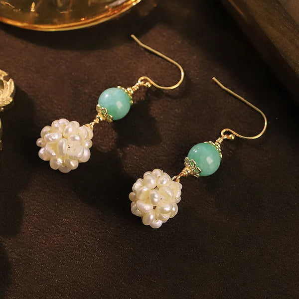 Gold-Plated Pearl Earrings | Freshwater Pearl