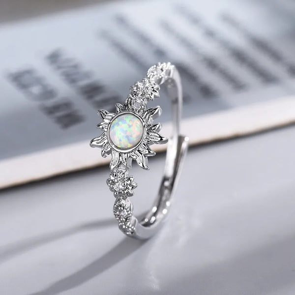 Flower Floral Ring | Copper