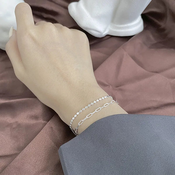 Layered Bracelet | 925 Sterling Silver