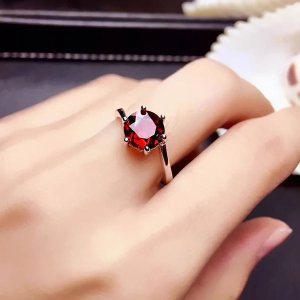 Red Celestial Ring | 925 Sterling Silver