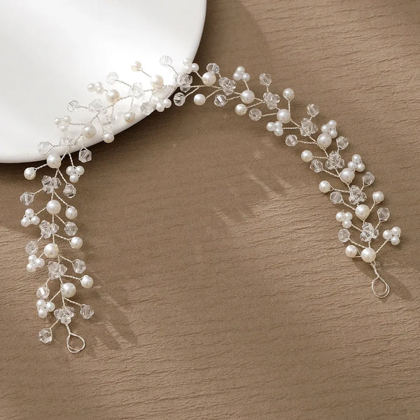 Vintage Artificial Pearl Headband | Pearl