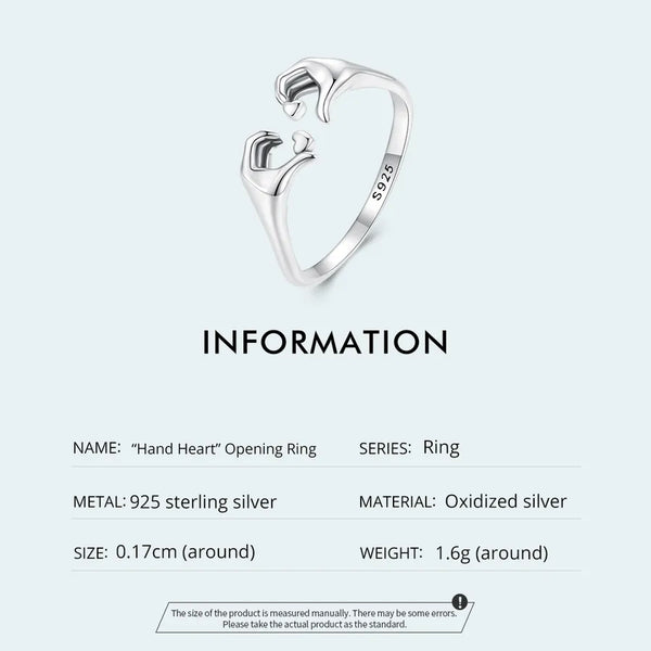 Heart Ring | 925 Sterling Silver