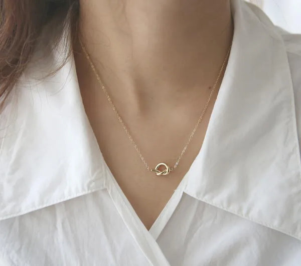 Gold-Plated Pendant Necklace | Stainless Steel