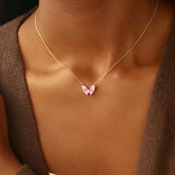 Butterfly Pendant Necklace | 925 Sterling Silver