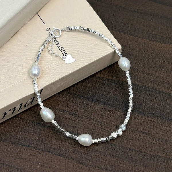 Bracelets Pearl Bracelet | 925 Sterling Silver