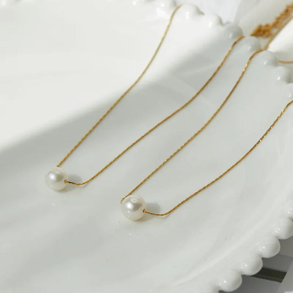 Fairy Pearl Necklace | Stainless Steel