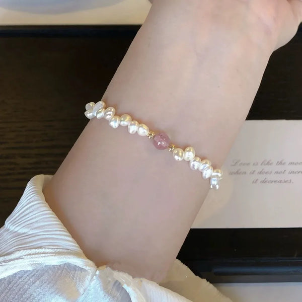 Geometric Freshwater Pearl Bracelet | Freshwater Pearl