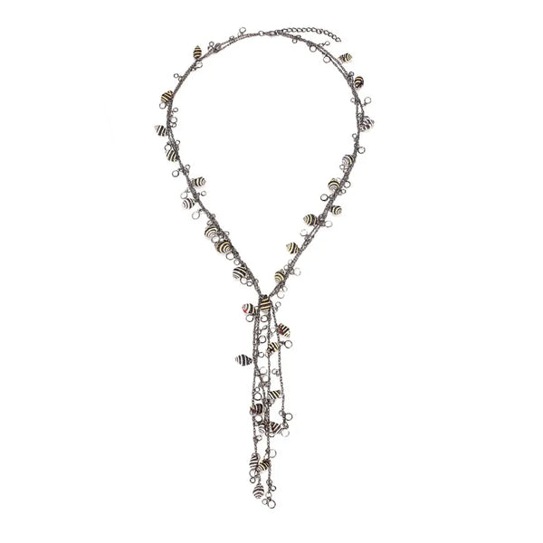 Tassel Necklace | Shell