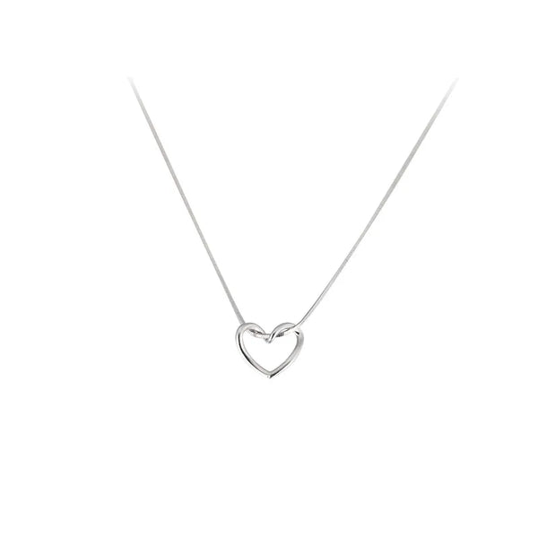 Heart Pendant Necklace | 925 Sterling Silver