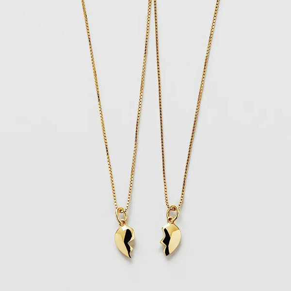 Shape Heart Pendant Necklace | Copper