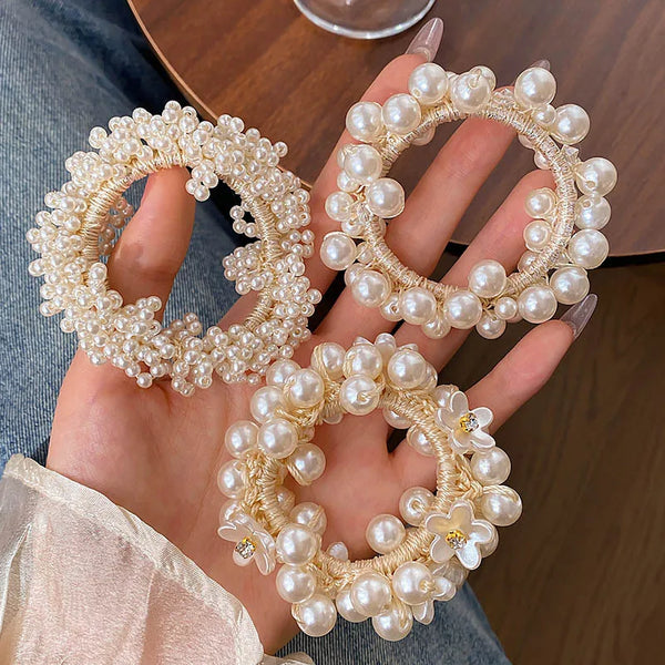 Geometric Artificial Pearl Headband | Artificial Pearl