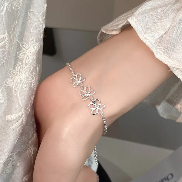 Versatile Floral Bracelet | 925 Sterling Silver