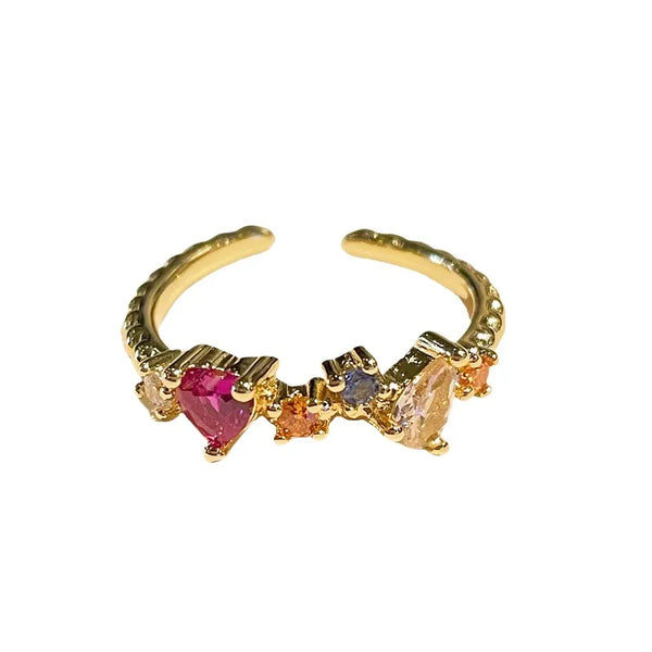 Open Band Celestial Ring | Copper