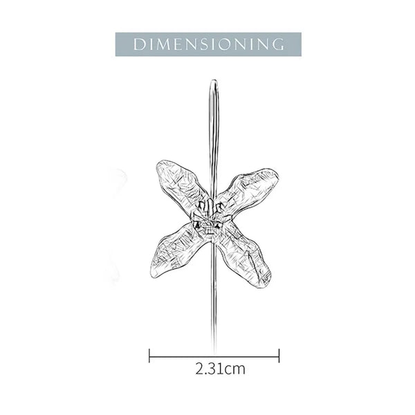 Clover Leaf Drop Earrings | 925 Sterling Silver