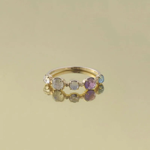 Vintage Crystal Ring | 925 Sterling Silver