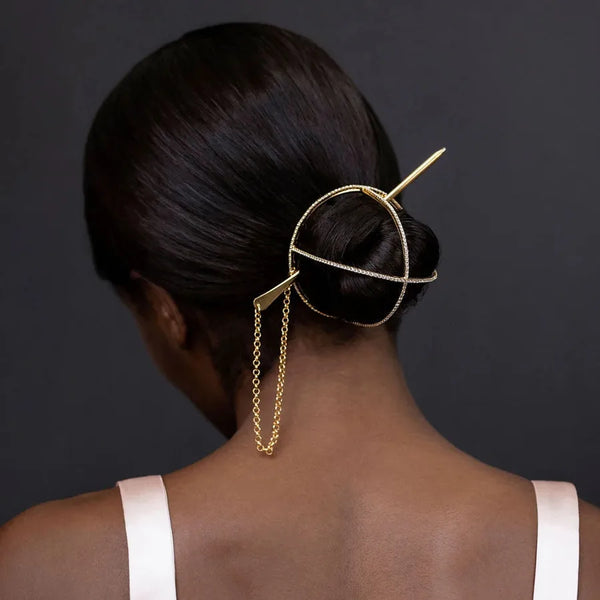 Rhinestone Hairpin Headband | Rhinestone