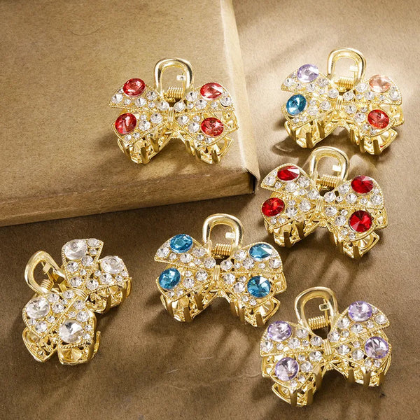 Crystal Butterfly Hair Claw | Zinc Alloy