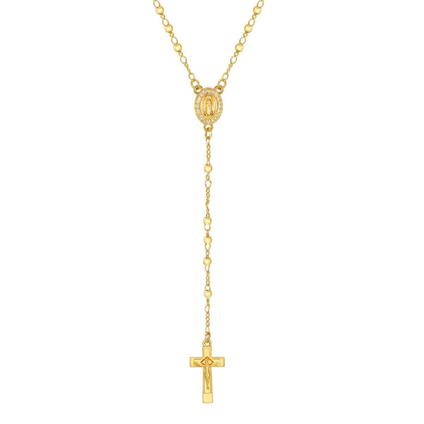 Zircon Pendant Necklace | Copper
