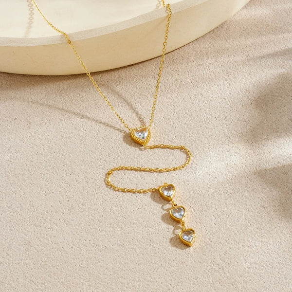 Minimalist Floral Necklace | Stainless Steel