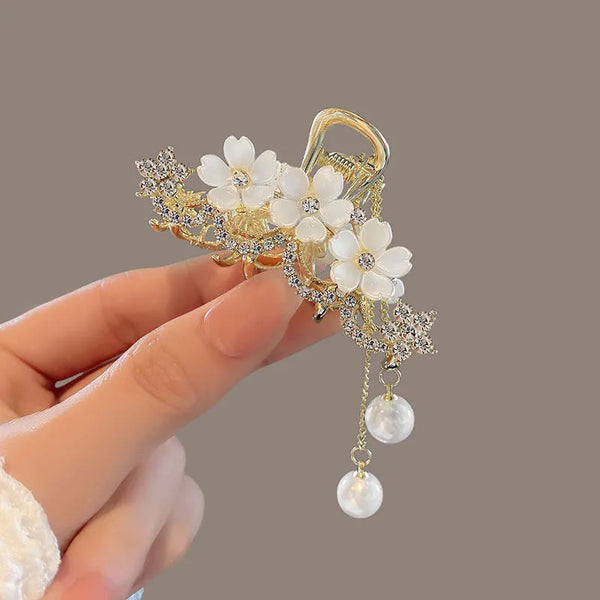 Tassel Hair Claw | Alloy