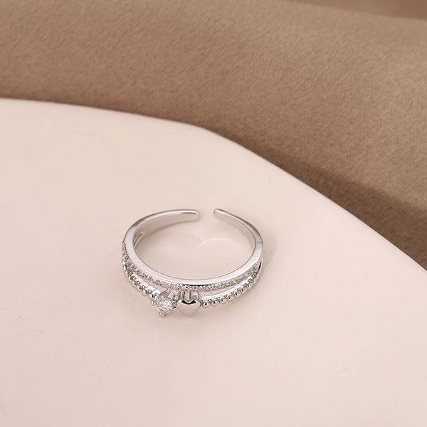 Flex Heart Ring | Copper