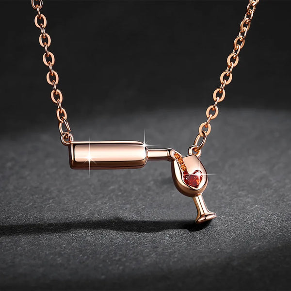 Classic Heart Pendant Necklace | Copper