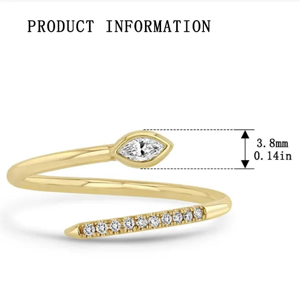 Zircon Ring | 925 Sterling Silver