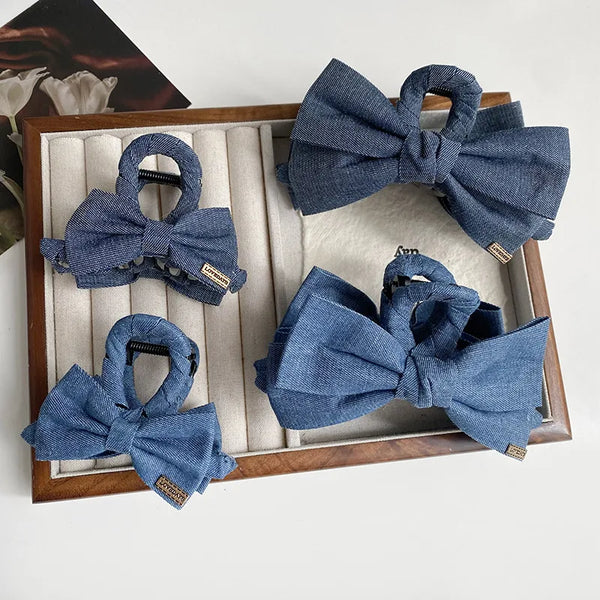Bow Butterfly Hair Claw | Cloth