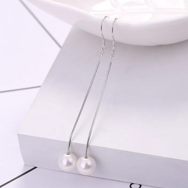 Shell Tassel Earrings | 925 Sterling Silver