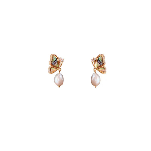 Freshwater Pearl Drop Earrings | 925 Sterling Silver
