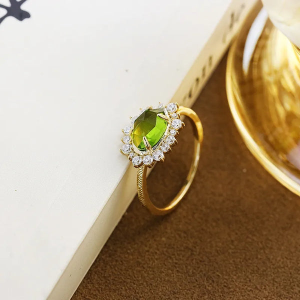 Dunli Zircon Ring | 925 Sterling Silver