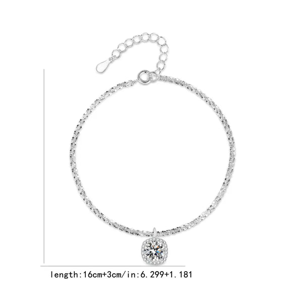 Handmade Zircon Bracelet | 925 Sterling Silver