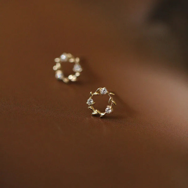 Bohemian Leaf Earrings | 925 Sterling Silver