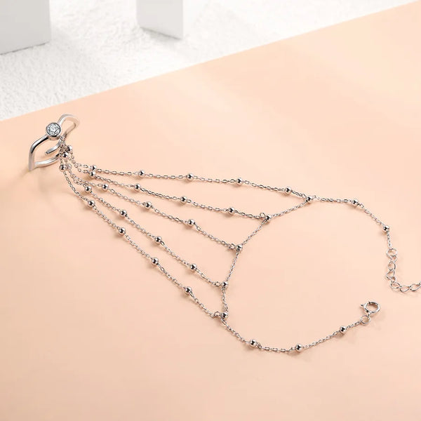 Dots Geometric Bracelet | 925 Sterling Silver