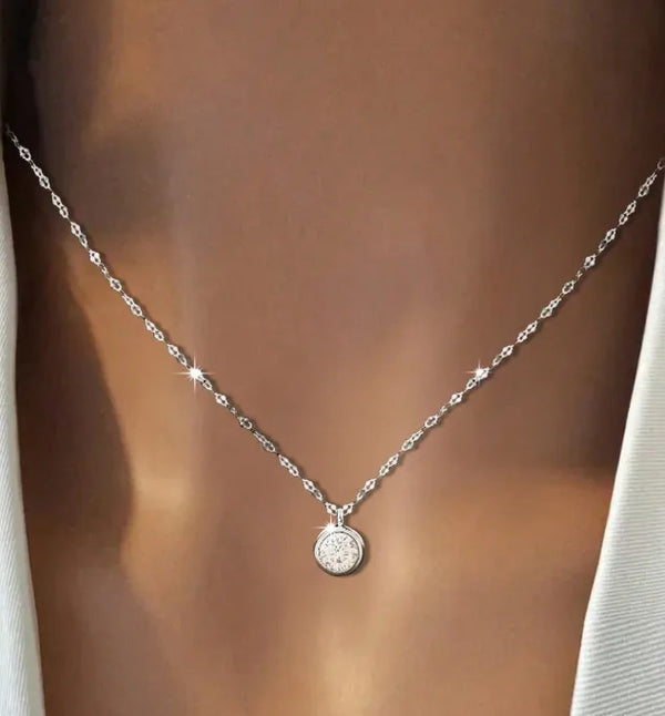 Zircon Necklace | 925 Sterling Silver