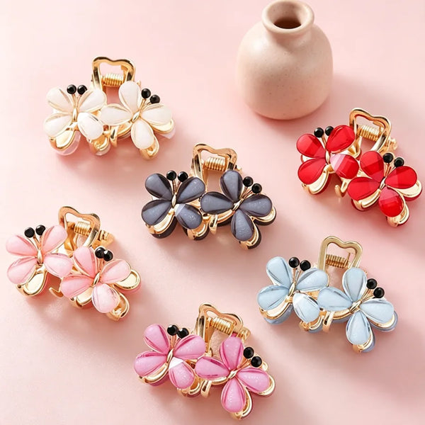 Sweet Butterfly Hair Claw | Zinc Alloy