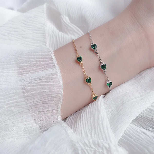 Heart Bracelet | 925 Sterling Silver